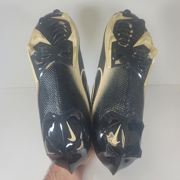 Nike Vapor Edge Speed 360 Football Cleats Low Mens Size 14 Black Gold CV6349-004 - Picture 9 of 10
